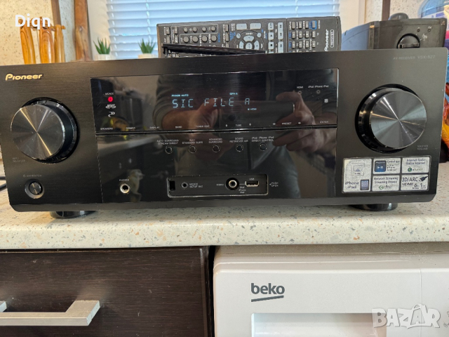 Pioneer VSX-527, снимка 8 - Ресийвъри, усилватели, смесителни пултове - 44922329