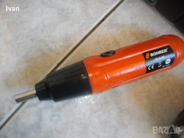 3 в 1 -Немски 12 Волта-Комплект-Винтоверт-Прожектор-Отвертка-Бльохлер-Отличен-Bohler PLD05, снимка 6 - Винтоверти - 33249238