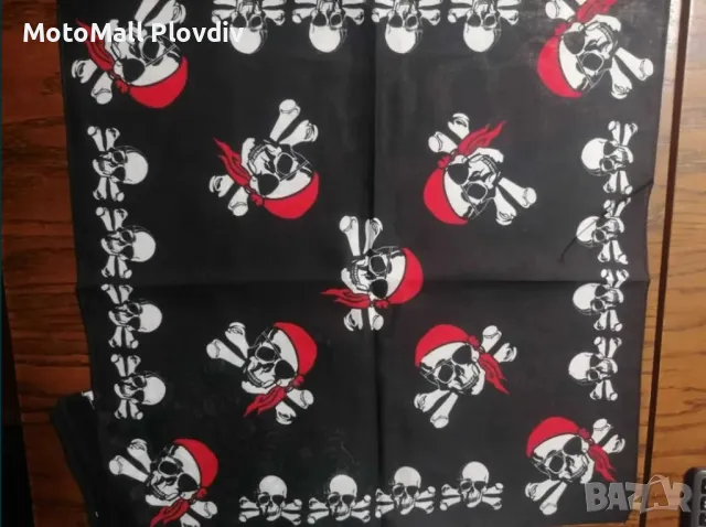 Кърпа мотор рокер мото за глава бандана чопър мотор, снимка 7 - Аксесоари и консумативи - 49160789