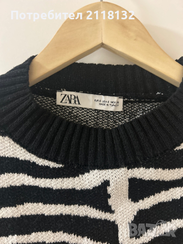 Пуловер ZARA, снимка 3 - Блузи с дълъг ръкав и пуловери - 44864828