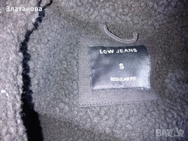 Дънково яке с подплата  S/M, снимка 8 - Якета - 49299091