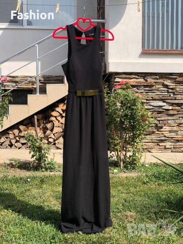 Официална черна рокля с гол гръб, снимка 3 - Рокли - 37822671