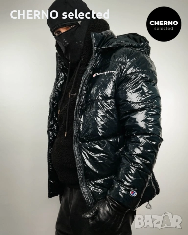 Пухено яке CHAMPION High Shine Puffer Jacket – Размер XL – Ново без етикети