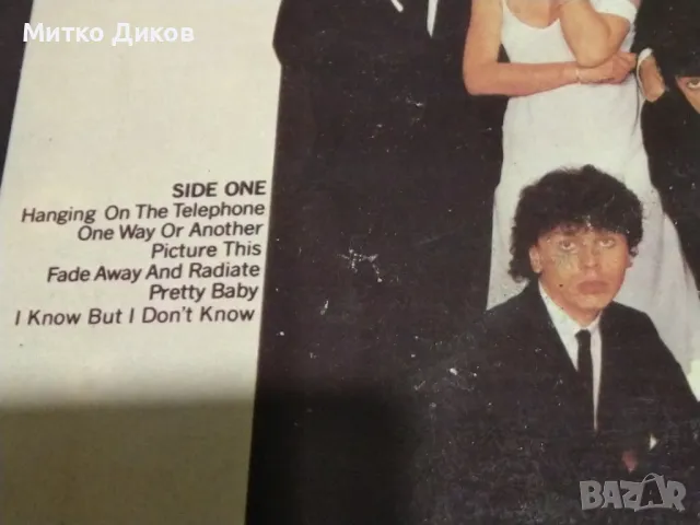  Блонди Blondie Parallel lines голяма плоча, снимка 3 - Грамофонни плочи - 49962068