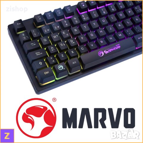Keyboard with mouse: Marvo - COMBO KM409 | Клавиатура с мишка: Марво - COMBO KM409, снимка 3 - Клавиатури и мишки - 43906698