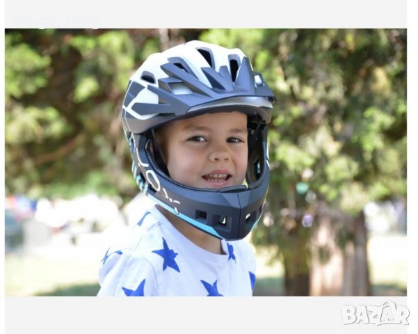 КАСКА FULL FACE К02 52-56 CM kaska , снимка 1