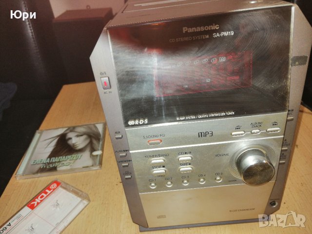 Продавам Panasonic SA-PM19 5-Disc CD Player and Cassette Deck, снимка 4 - Аудиосистеми - 40462287