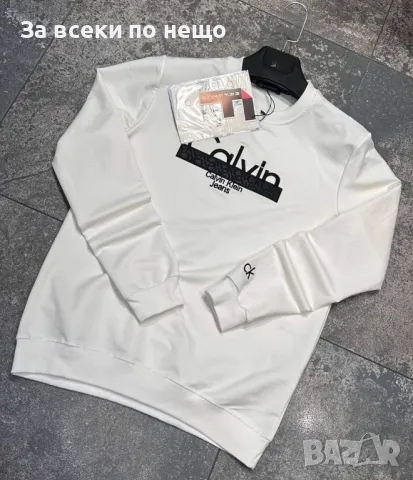 Мъжка памучна блуза Guess🔝Calvin Klein Код A60, снимка 3 - Блузи - 47384678