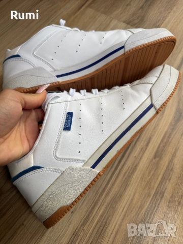 Оригинални кожени кецове Аdidas Originals COURT ! 46 н, снимка 5 - Кецове - 52179611