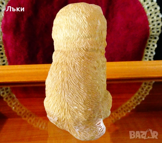 Порцеланова фигура куче Чау-чау,печат. , снимка 5 - Статуетки - 51869150