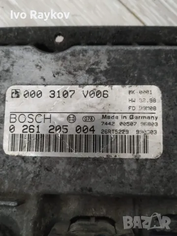 Компютър двигател (ECU) - Smart , BOSCH 0 261 205 004 , 0261205004, снимка 2 - Части - 49485941