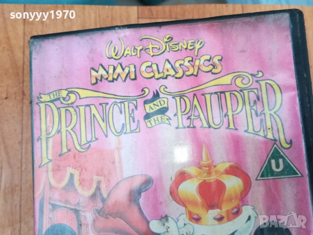 МИКИ МАУС-VHS VIDEO TAPE 0312251950, снимка 2 - Други жанрове - 52642358