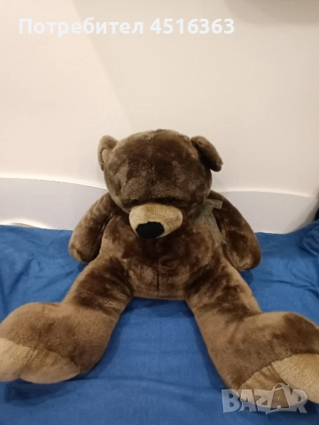 Голям мечок, плюшени играчки и сервиз за чай(порцелан), снимка 4 - Плюшени играчки - 52398470