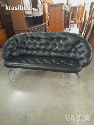 Кожено Канапе-внос от Германия , снимка 3 - Дивани и мека мебел - 43865499