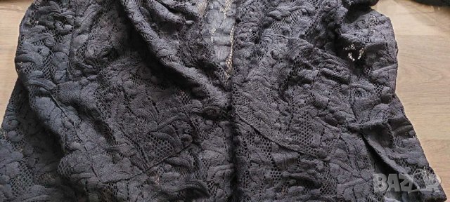 ZARA дамска жилетка с дантелена плетка, снимка 3 - Жилетки - 43237665
