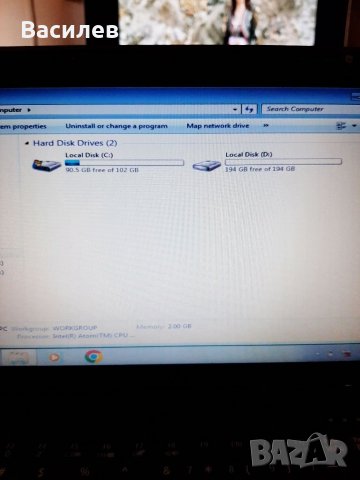 Acer Aspire One , снимка 2 - Лаптопи за дома - 38138394