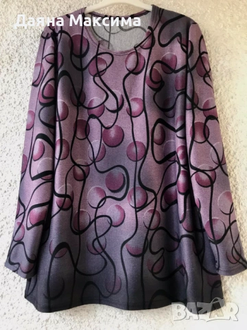 5,50 € (10,76 лв) намаление 💥2/3ХЛ плетиво , снимка 2 - Блузи с дълъг ръкав и пуловери - 53061997