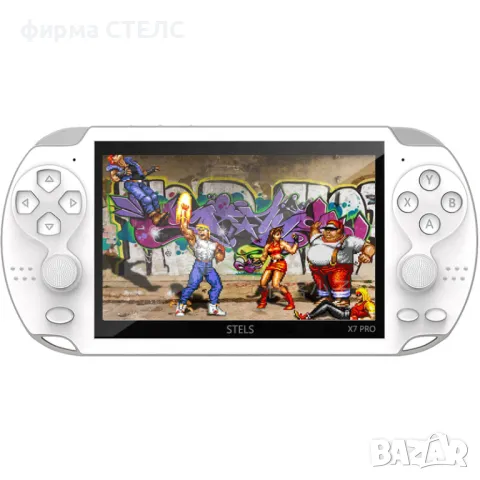Конзола STELS Game Boy X7 Pro, HDMI, 4.3 инча, 21 000 игри, снимка 5 - Други игри и конзоли - 47978772