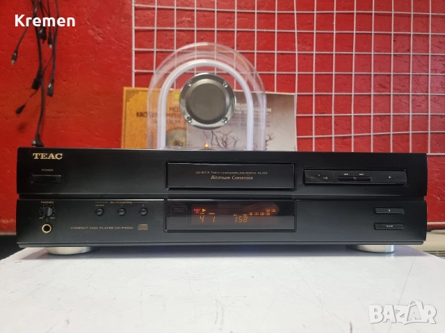 SD TEAC CD-P4500, снимка 2 - Ресийвъри, усилватели, смесителни пултове - 52832772