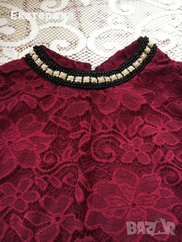 Елегантна блуза, снимка 5 - Блузи с дълъг ръкав и пуловери - 26814354