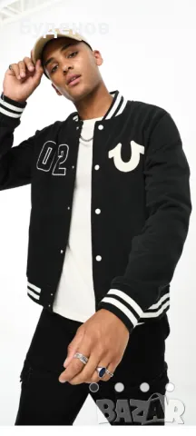 яке True Religion 02 Varsity Jacket - 2XL, снимка 5 - Якета - 49549329