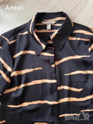 Сатенена риза H&M