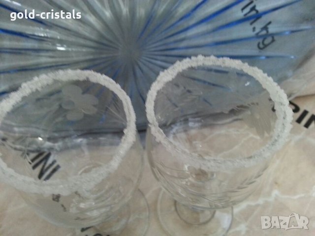  Ретро сватбени чаши, снимка 4 - Антикварни и старинни предмети - 26616571