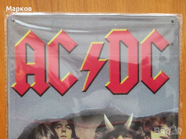 AC / DC - Метална Табела, снимка 5 - Колекции - 43224492