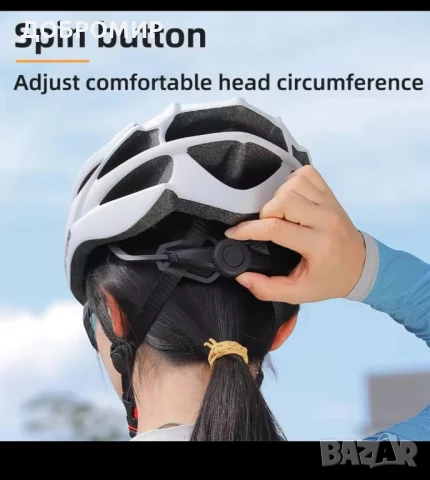 Професионална каска за велосипед , снимка 4 - Аксесоари за велосипеди - 51343597