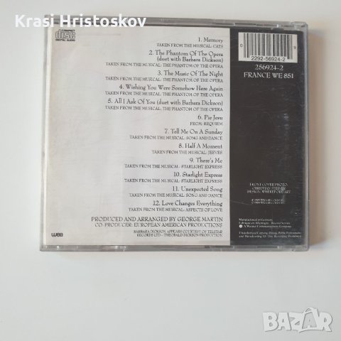 José Carreras ‎– José Carreras Sings Andrew Lloyd Webber cd, снимка 3 - CD дискове - 43562977