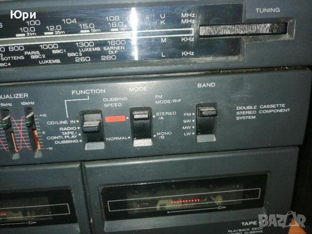 Продавам радиокасетофон Boombox Hitachi TRK-W530E vintage, снимка 4 - Радиокасетофони, транзистори - 39054729