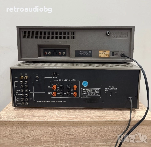 🔊Висок клас аудио система Technics - Усилвател, триглав дек, CD и грамофон + опция тонколони🔊, снимка 4 - Аудиосистеми - 52490293