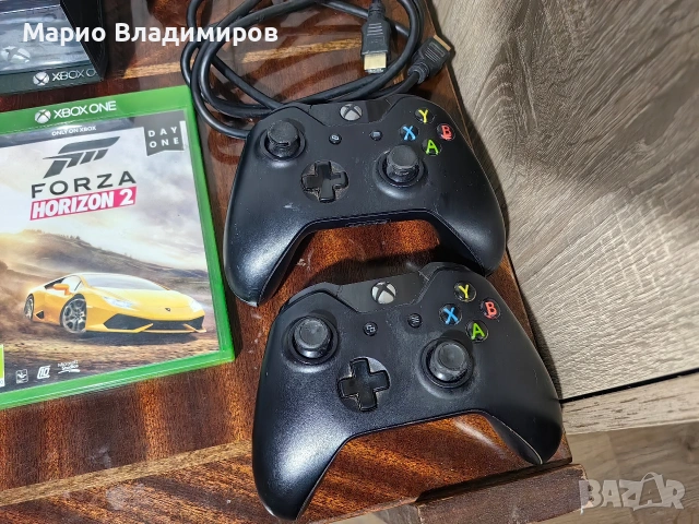 Xbox one 500 GB с forza horizon , снимка 3 - Xbox конзоли - 53229347