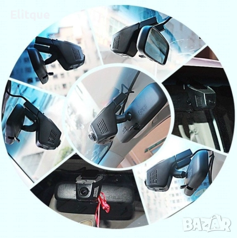 Безжична камера за кола Junsun с WI FI за Android и IOS, 12 MPX HD камера AC39, снимка 6 - Друга електроника - 52816283