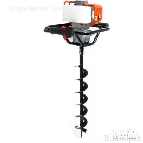 Свредел за дупки, бензинов,  GreenYard - 52куб. см, снимка 6 - Градинска техника - 43198990