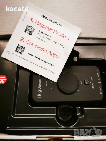 IRIG STREAM PRO , снимка 3 - Ресийвъри, усилватели, смесителни пултове - 53429350