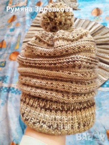 Шалове, шапки, ръчно плетиво, снимка 7 - Шалове - 27671718