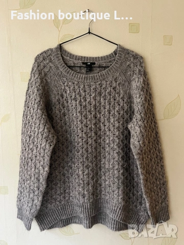 Плетен пулове на марката H&M размер S , но става и за М размер състав 80% акрил 20% полиамид