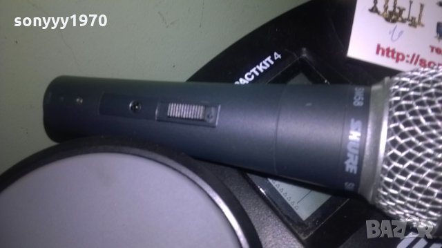 shure sm58-микрофон с бутон-внос швеицария, снимка 3 - Микрофони - 27854250