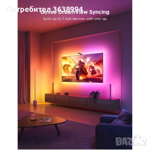 Govee H6098 Envisual TV Backlight Netflix Co-branding Version | LED лента | подсветка за телевизор 5, снимка 8 - Лед осветление - 50713485