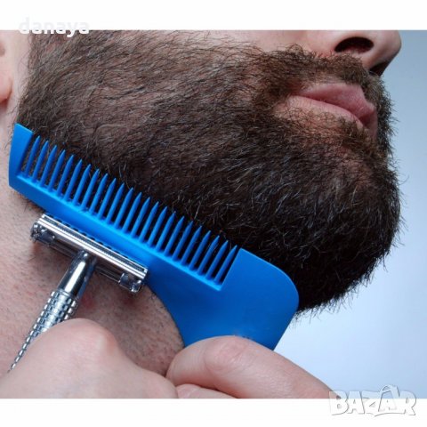 2257 Гребен за оформяне на брада тример шаблон за лесно оформяне и сресване, снимка 7 - Други - 33265995