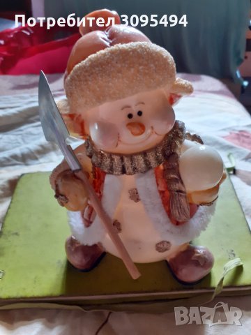 СНЕЖЕН ЧОВЕК ФИГУРКА. НЕМСКА. 15см.