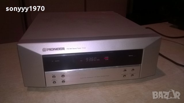 PIONER F-C3 TUNER-MADE IN JAPAN-ВНОС ФРАНЦИЯ, снимка 4 - Ресийвъри, усилватели, смесителни пултове - 26705065