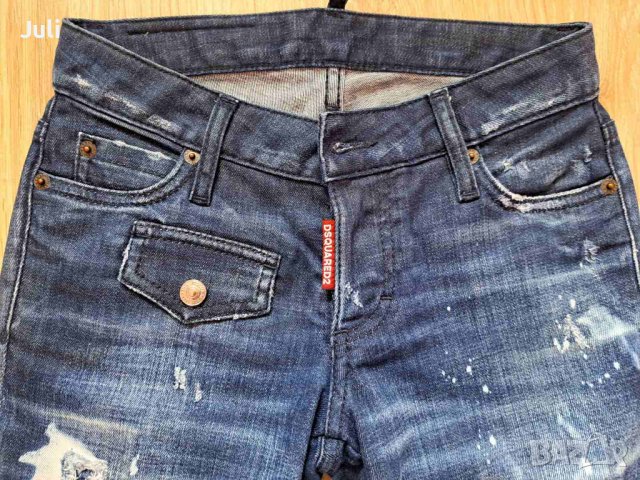 Дамски дънки Dsquared2, снимка 5 - Дънки - 43715963