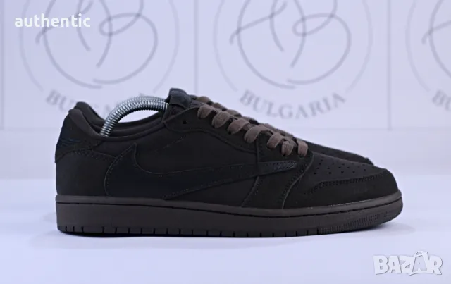 Nike Air Jordan 1 x Travis Scott, Fragment, Reverse Mocha Black Phantom Мъжки Дамски Маратонки, снимка 5 - Маратонки - 34638777