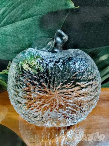 Голяма купа/фруктиера от пресовано стъкло.Германия, снимка 4 - Чинии - 48827412