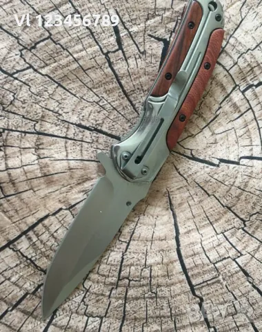 Browning ТВ 1474- Сгъваем автоматичен нож 102х228 мм, снимка 2 - Ножове - 50215345