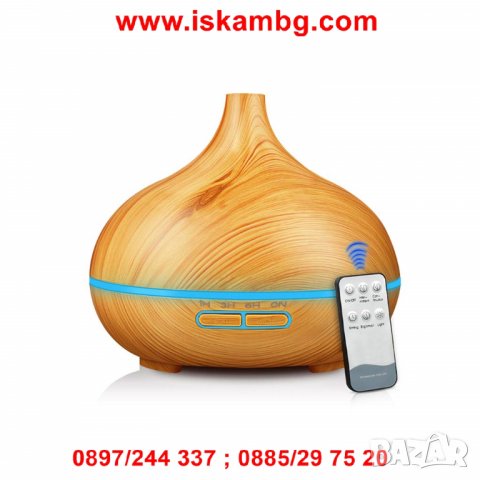 Електрически дифузер за етерични масла - 400мл. - код 2024