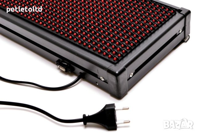 Светеща LED табела - за външен монтаж с Wi-Fi 100 см Х 19 см , снимка 4 - Обзавеждане за заведение - 43413095