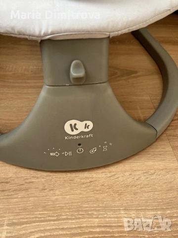 Бебешка ектрическа люлка/шезлонг KinderKraft lumi 2, снимка 2 - Детски люлки - 52795979